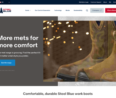 Steel Blue Boots aussie wholesale