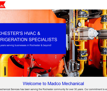 Heating and Air Conditioning Service Madco Mechanical Services heat pumps maintenance
