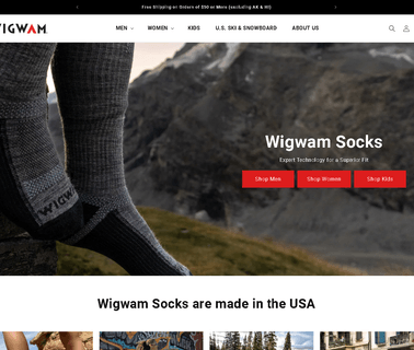 Wigwam Socks - Mens Soc camping materials