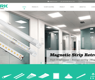 Ark Lighting Shenzhen lighting glass tube