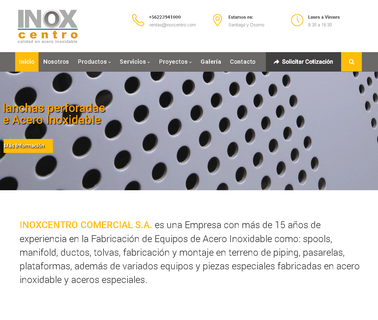 Fabricacion De Equipos De Acero Inoxidable acero galvanizado