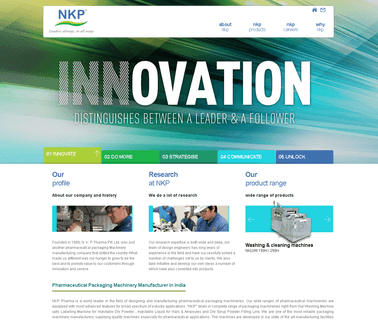 N.K.P. Pharma ampoule machinery