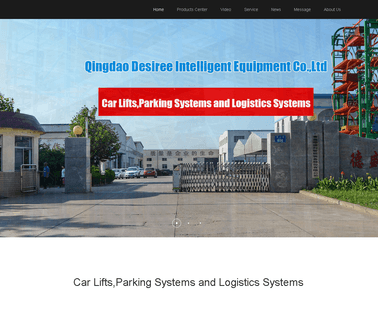 Qingdao Desiree Automobile Inspection elevator car lift