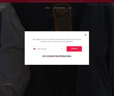 In & Motion ski protective equipment
