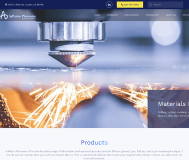 Advalue Photonics laser application