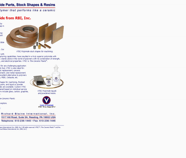 Rbi, Inc plastic reading