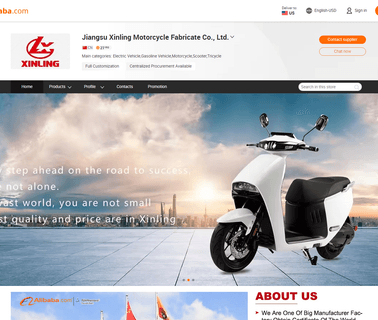 Jiangsu Xinling Motorcycle Manufacturing manufacturing scooter