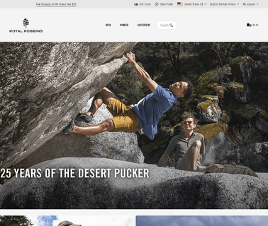 Royal Robbins equipment royal