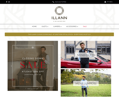 Illann Limited knitwear mens
