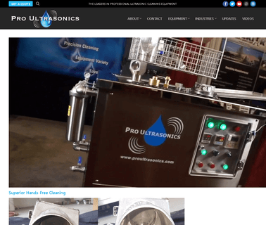 Pro Ultrasonics motorcycle pro