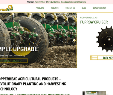 Copperhead Ag Products equipment planters