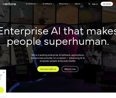 Veritone Aiware; the Operating System audio video intelligence