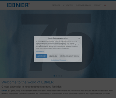 Ebner Furnaces Ebner Industrieofenbau metalworking