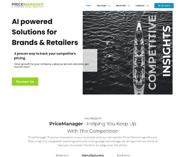 Pricemanager management data warehousing mining