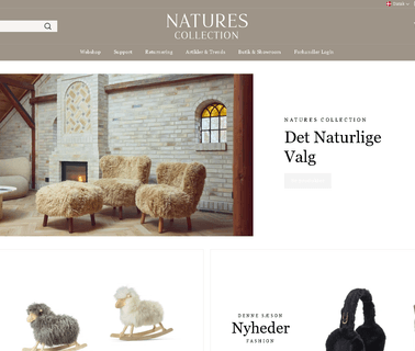 Natures Collection A/S cushions organic