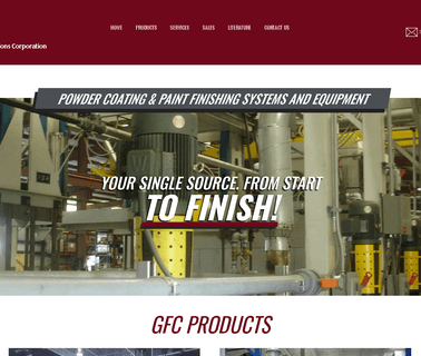 Powder Coating Systems installation start