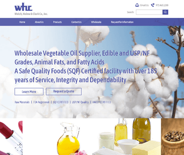 Vegetable Oils, Nf, Usp Oils, An fda gmp