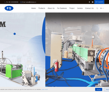 Longkou Fushi Packing Machinery washing waxing