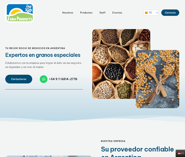 Farm Products, Exportaci farm foods products