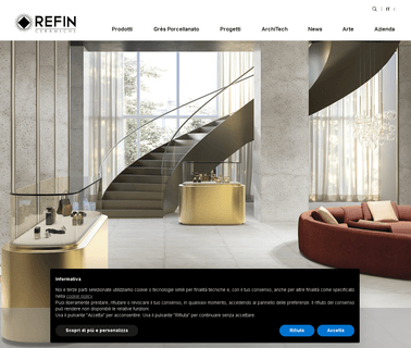 Ceramiche Refin Piastrelle, gres porcellanato