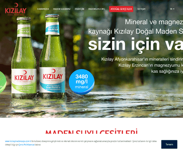 Kizilay Mineral Water mineral label