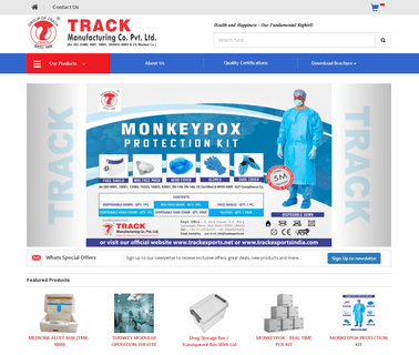 Track Manufacturing Co. hospital non woven disposable