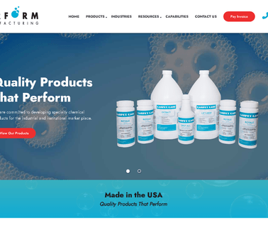 Perform Manufacturing manufacturing branded