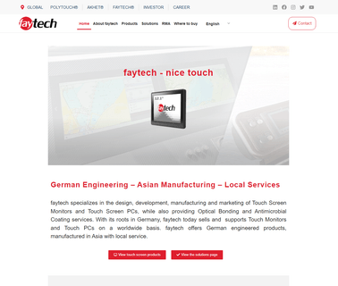 Faytech Shenzhen Tech. tech touch