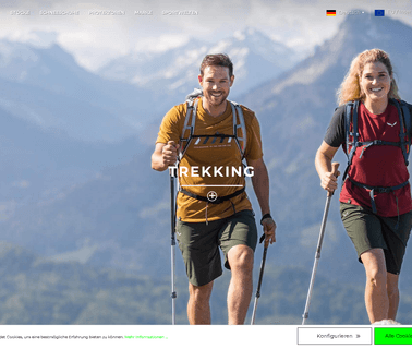 Komperdell nordic skiing