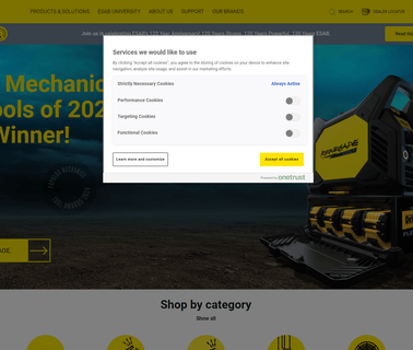 Esab Welding & Cutting Products brazing products