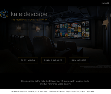 Kaleidescape home room theater