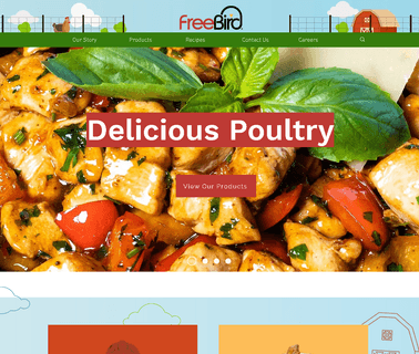 Freebird Chicken foods virginia