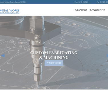 Ew-Metal Custom Fabrication & Machining Windsor, Ontario cnc steel plate cutting
