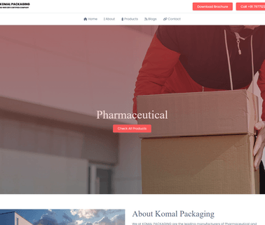 Komal Packaging bottle protein