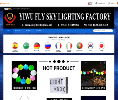 Yiwu Fly Sky Lighting resin led