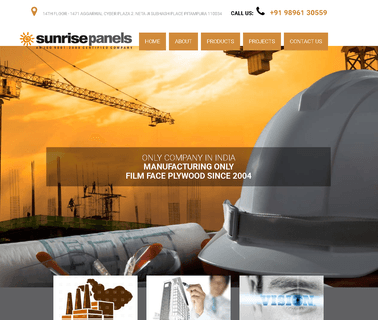 Sunrise Plywood Industries shuttering
