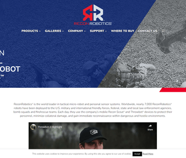Reconrobotics unmanned equipment