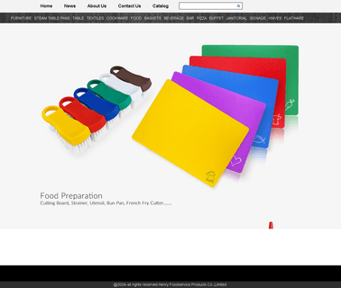 Henry Foodservice Products tableware hotel