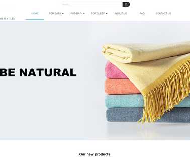 Shineroom Textiles baby throws