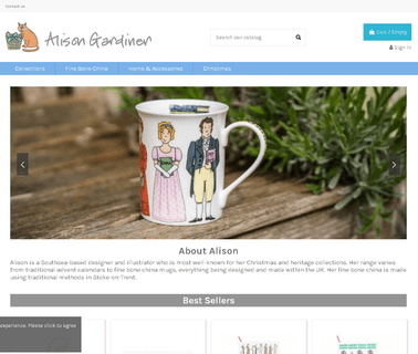 Alison Gardiner Designs cards novelties
