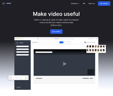 Home - Vidrovr built library