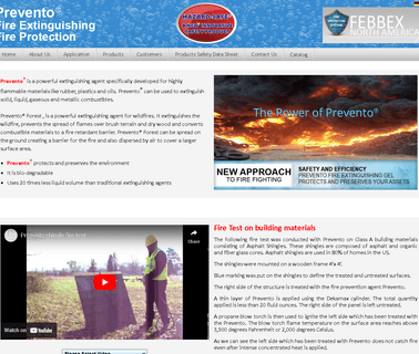 Prevento Fire Extinguishing Gel and Agents Prevention of Fires fire protect