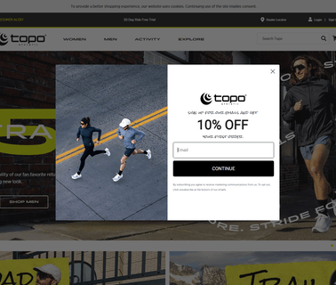 Topo Athletic boston sports