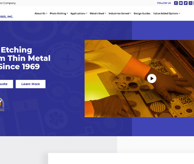 Photo Chemical Etching & Machining of Thin Metal Parts Uwe fabrication photo