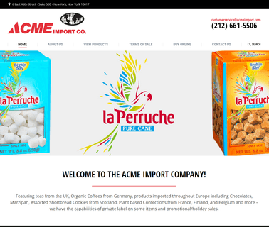 Acme Import,Llc: Profile gift teas