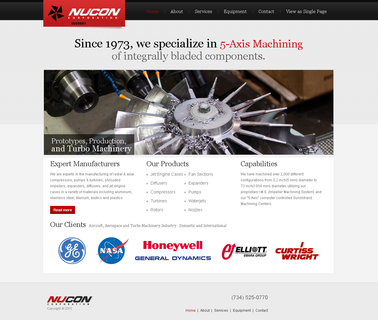 Nucon Precision 5-Axis Machining detroit engines
