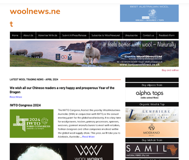 Wool News - Wool Industry monthly newsletter