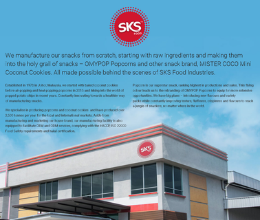 Sks Food Industries M Sdn Bhd brand popcorn