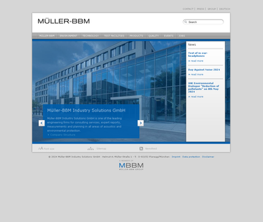 Home - Muller-Bbm Gmbh construction environment