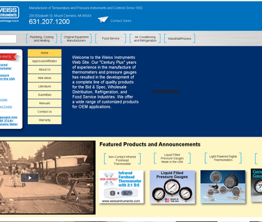 Weiss Instruments instruments piping